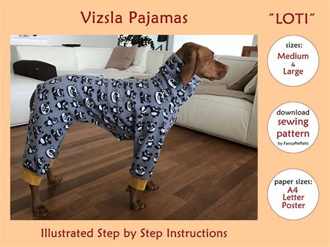 Free Printable Dog Pajama Pattern